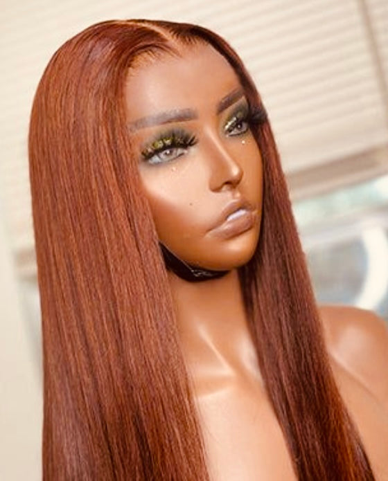 24 Inches Chocolate Brown Straight