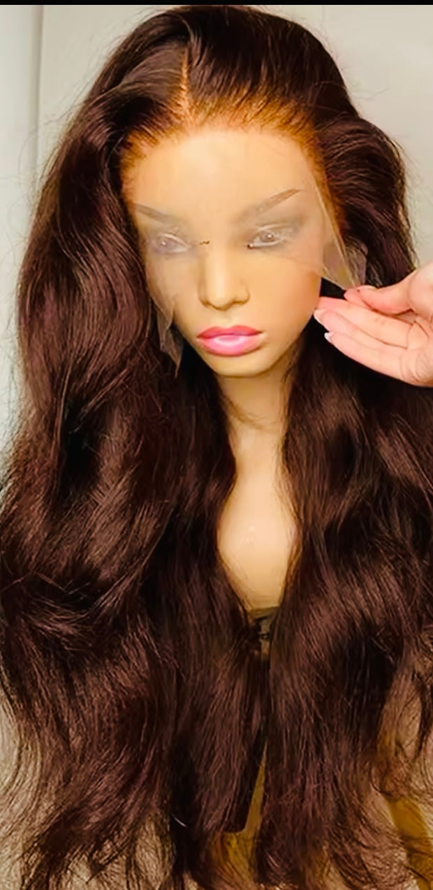 26 Inches Chocolate Brown Body Wave
