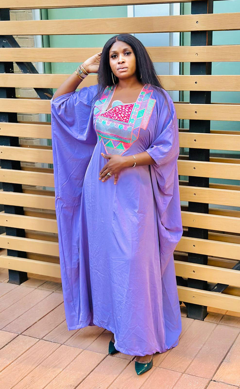 Robe Aîcha Ndiayen (African Violet)